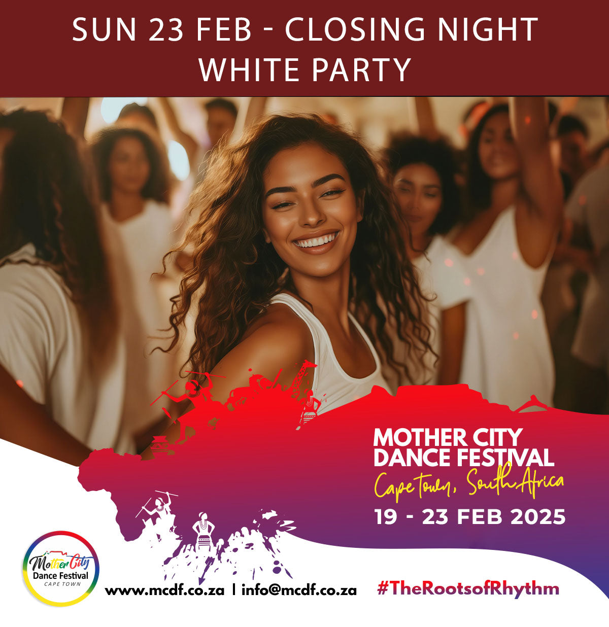 MCDF 2025 - White Party - Sun 23 Feb